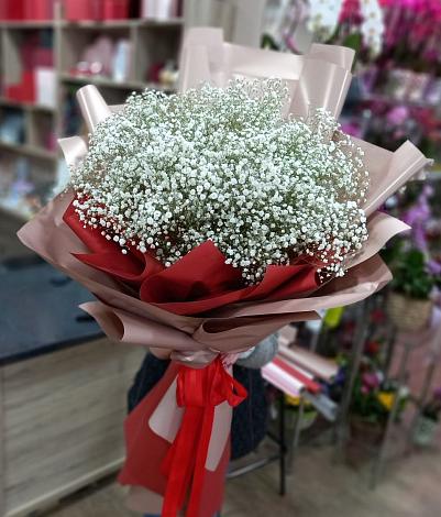 Букет цветов из: Гипсофила в Верхозиме