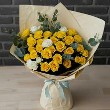 Букет цветов из:  Розы в Верхозиме