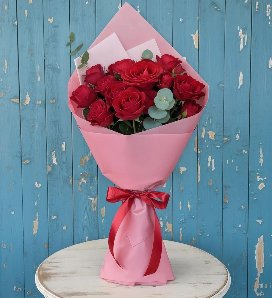 Букет цветов из: Розы в Верхозиме