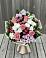 Букет цветов из: Альстромерии, Гвоздики, Розы и Хризантемы в Верхозиме