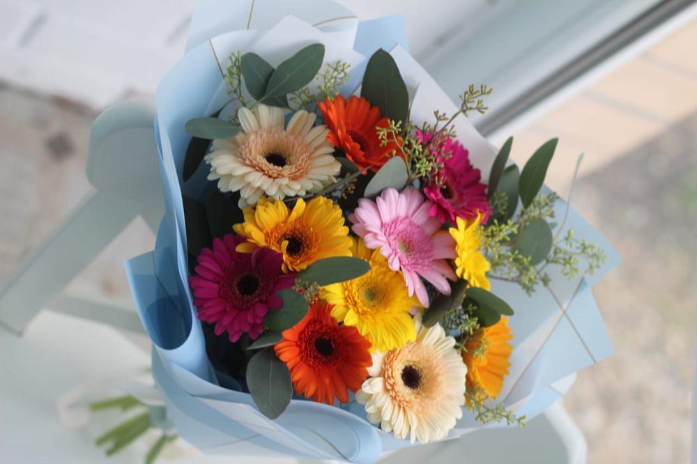 Букет цветов из: Герберы в Верхозиме