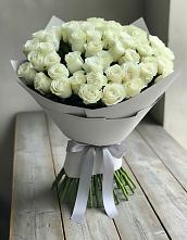 Букет 35 Белых роз в Верхозиме