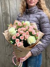 Букет цветов из:  Розы в Верхозиме
