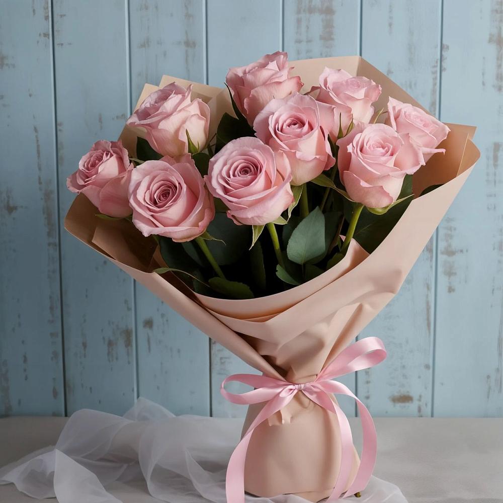 Букет цветов из: Розы в Верхозиме