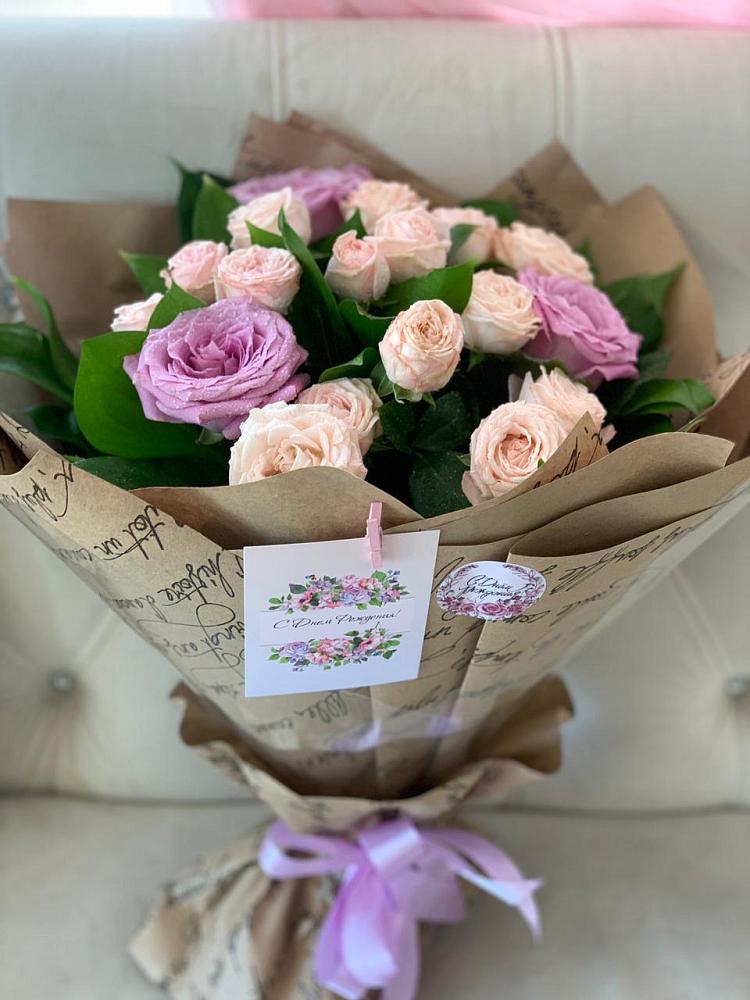 Букет цветов из: Розы в Верхозиме