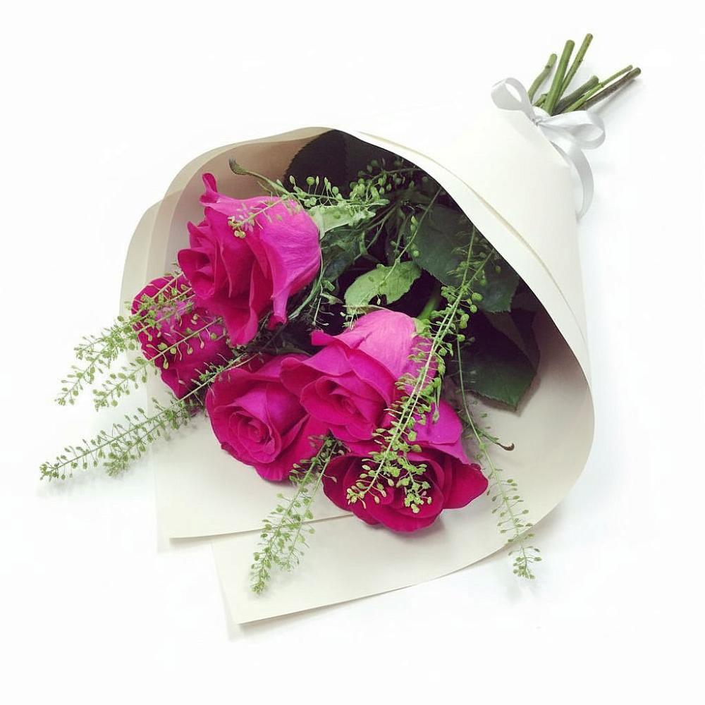 Букет цветов из: Розы в Верхозиме