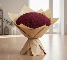 Букет 101 Красная роза в Верхозиме