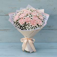Букет цветов из:  Гвоздики в Верхозиме