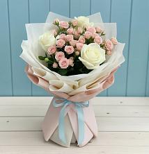 Букет цветов из:  Розы в Верхозиме