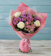 Букет цветов из:  Герберы в Верхозиме