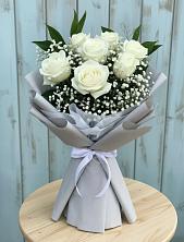 Букет цветов из:  Розы в Верхозиме