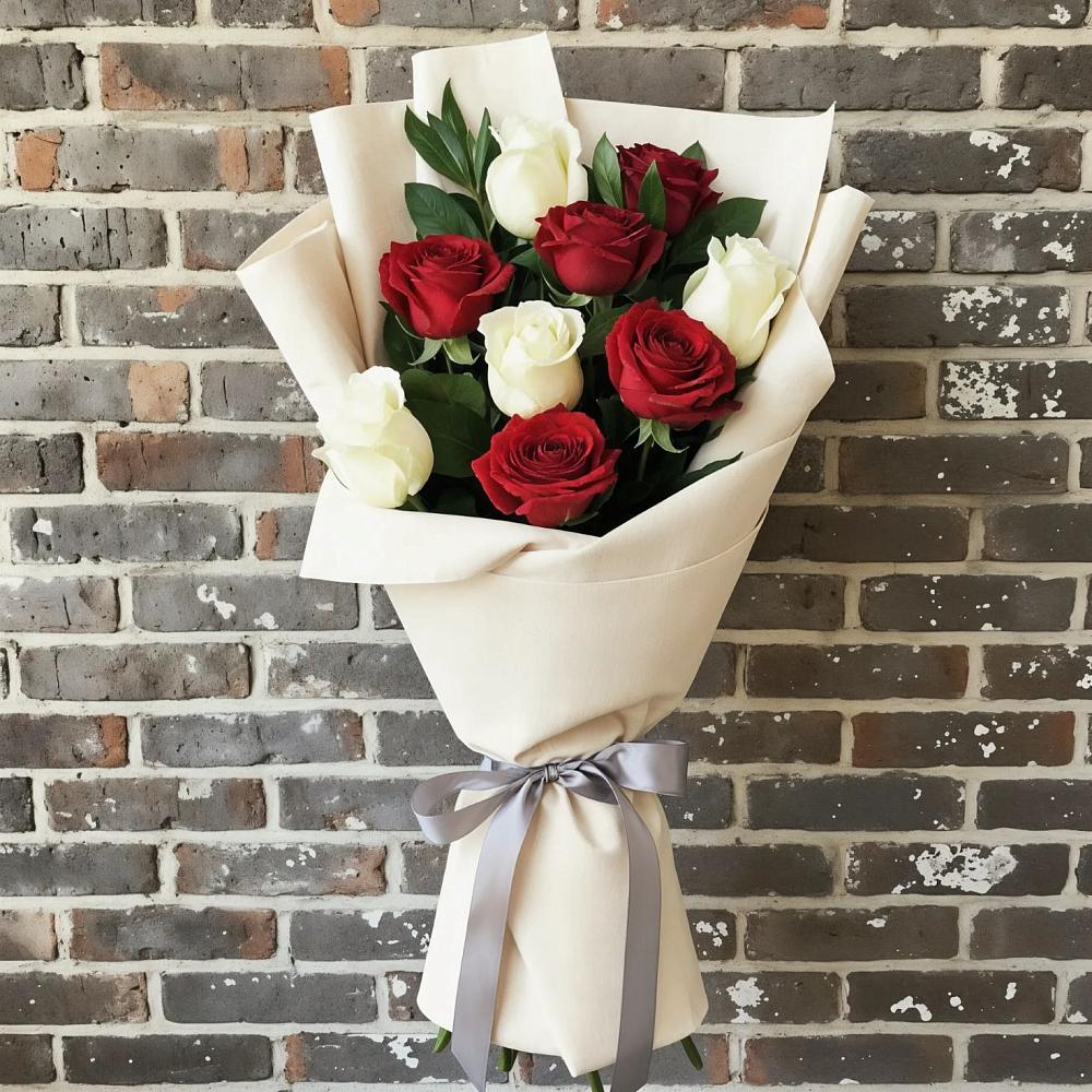 Букет цветов из: Розы в Верхозиме