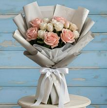 Букет цветов из:  Розы #REPLACE_PRED# Верхозиме