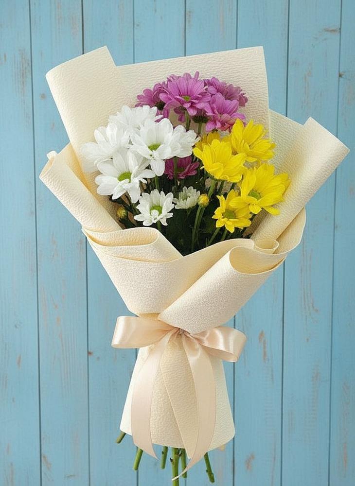 Букет цветов из: Хризантемы в Верхозиме