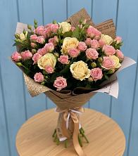 Букет цветов из:  Розы в Верхозиме