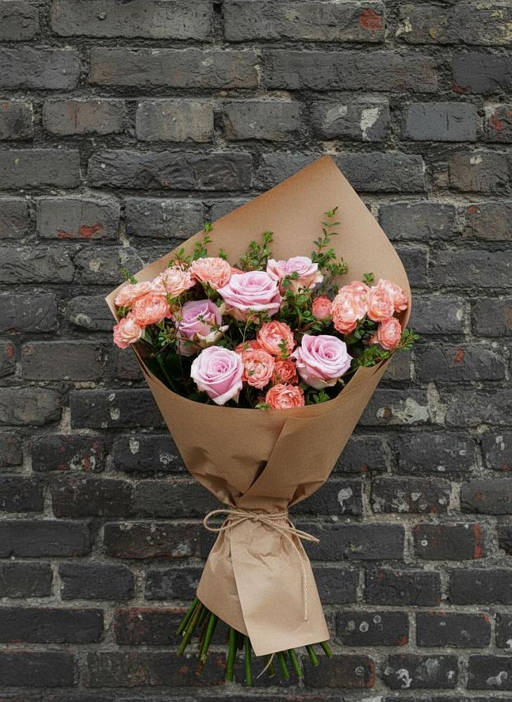 Букет цветов из: Розы в Верхозиме