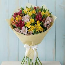 Букет цветов из:  Альстромерии в Верхозиме
