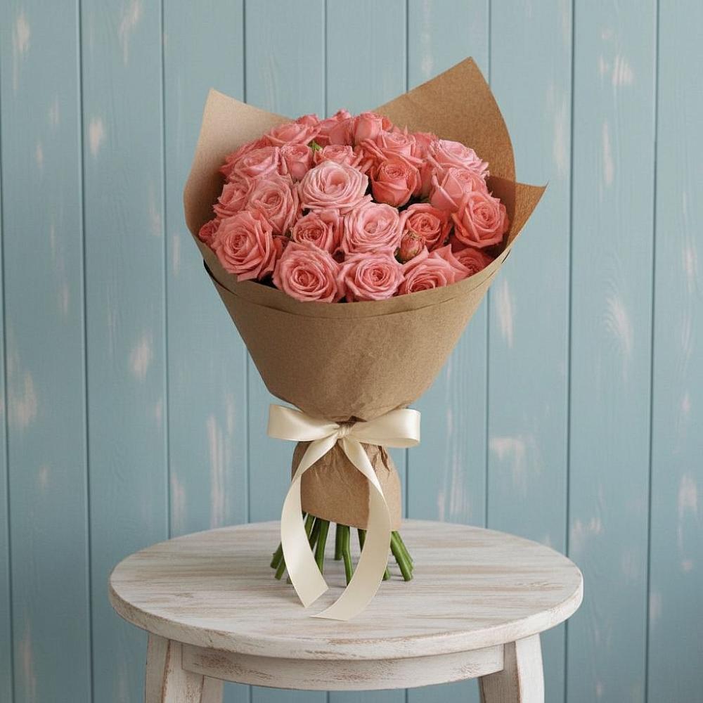 Букет цветов из: Розы в Верхозиме