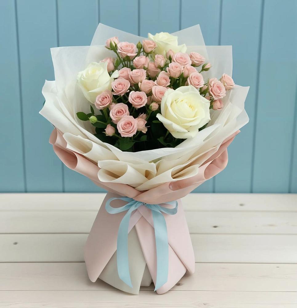 Букет цветов из: Розы в Верхозиме