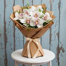 Букет цветов из:  Орхидеи и Розы в Верхозиме